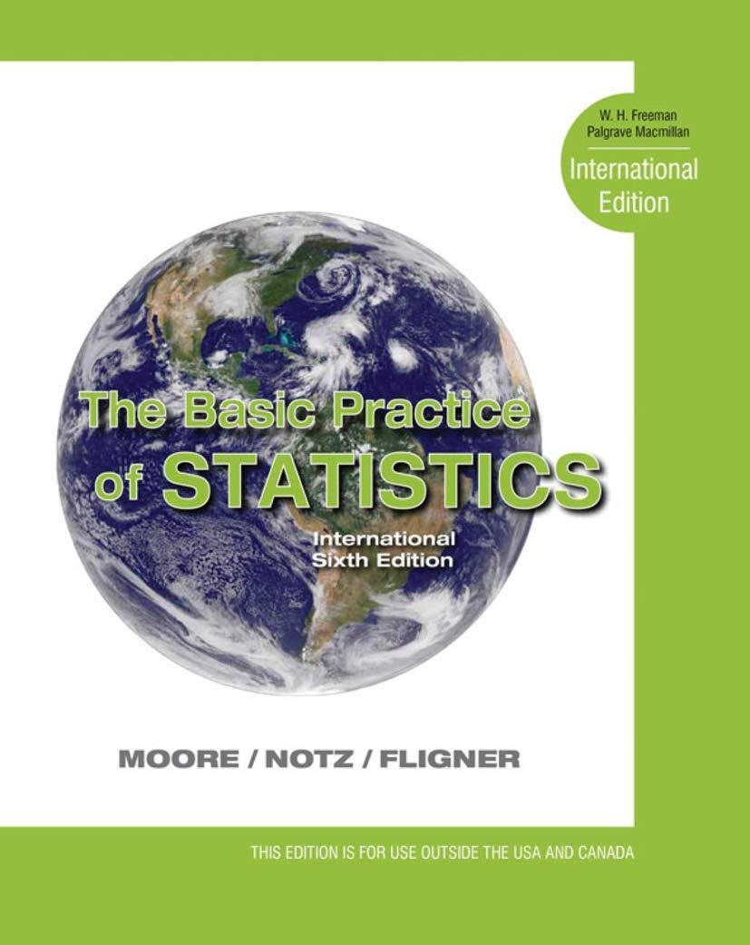 the basic practice of statistics 6th international edition david moore, william i. notz, michael a. fligner