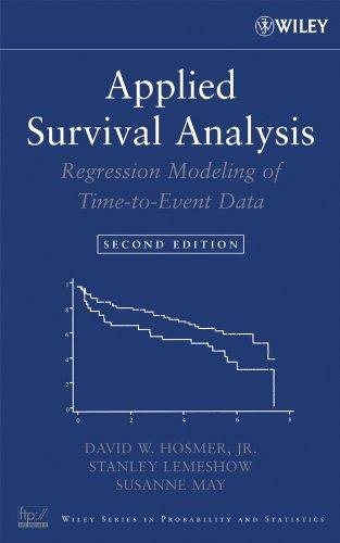 applied survival analysis regression modeling of time to event data 2nd edition stanley lemeshow, susanne