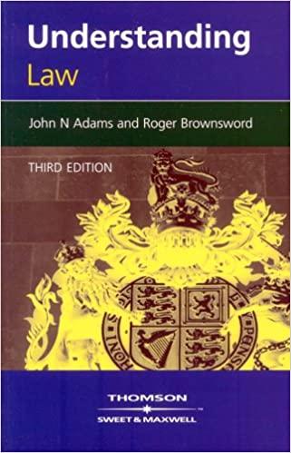 understanding law 3rd edition john n. adams, roger brownsword 0421787309, 978-0421787308