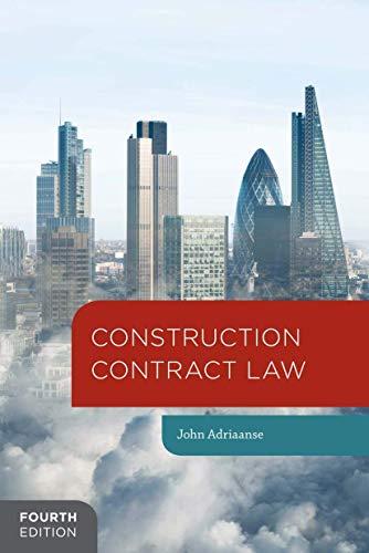 construction contract law the essentials 4th edition john adriaanse 1137009586, 978-1137009586