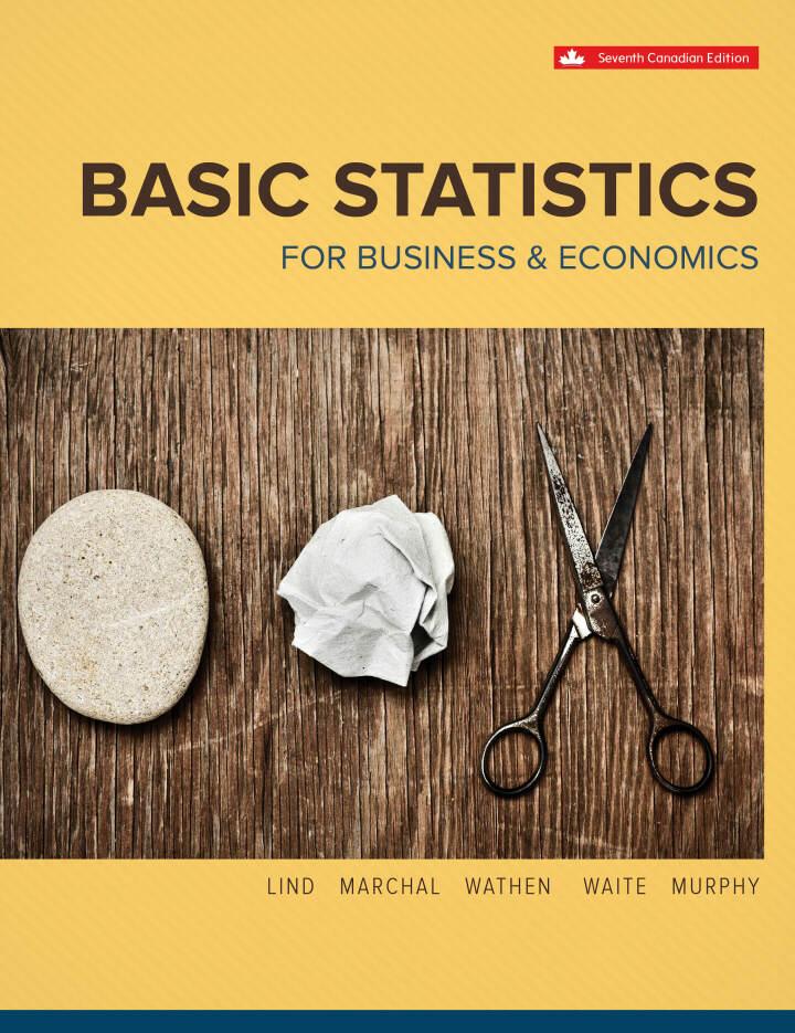 basic statistics for business and economics 7th canadian edition douglas lind, samuel wathen, william