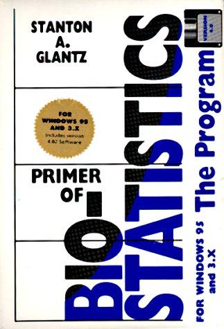 primer of biostatistics 4th edition stanton a. glantz 0078642191, 9780078642197