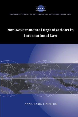 non-governmental organisations in international law 1st edition anna-karin lindblom 1107412439, 978-1107412439
