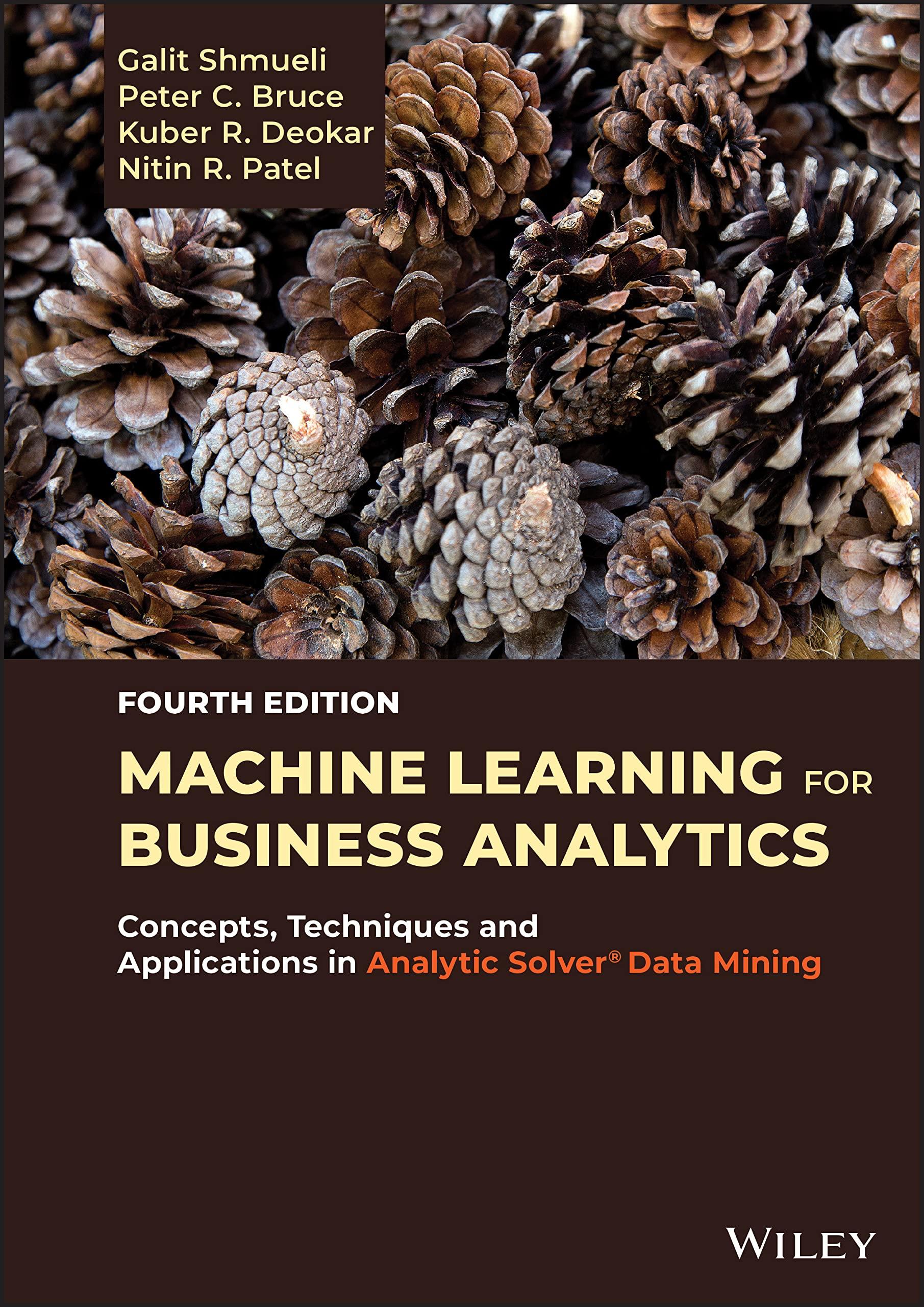 machine learning for business analytics 4th edition galit shmueli, peter c. bruce, kuber r. deokar, nitin r.