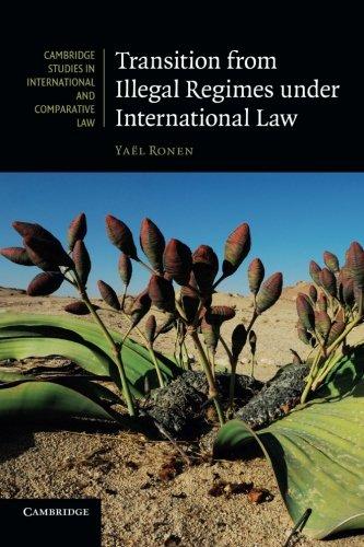 transition from illegal regimes under international law 1st edition yaël ronen 1107679664, 978-1107679665