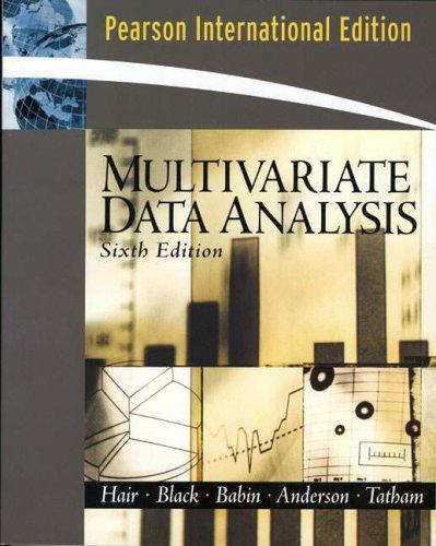 multivariate data analysis 6th international edition joseph f. hair, bill black, barry babin, rolph e.