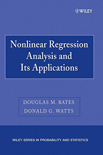 nonlinear regression analysis and its applications 1st edition douglas m. bates, donald g. watts 0470139005,