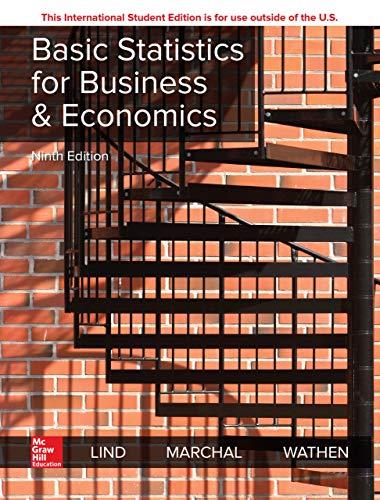 ise basic statistics for business and economics 9th international edition douglas a. lind, william g.