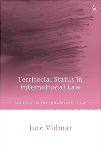 territorial status in international law 1st edition jure vidmar 1509959483, 978-1509959488