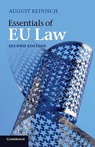 essentials of eu law 2nd edition august reinisch 1107608945, 978-1107608948