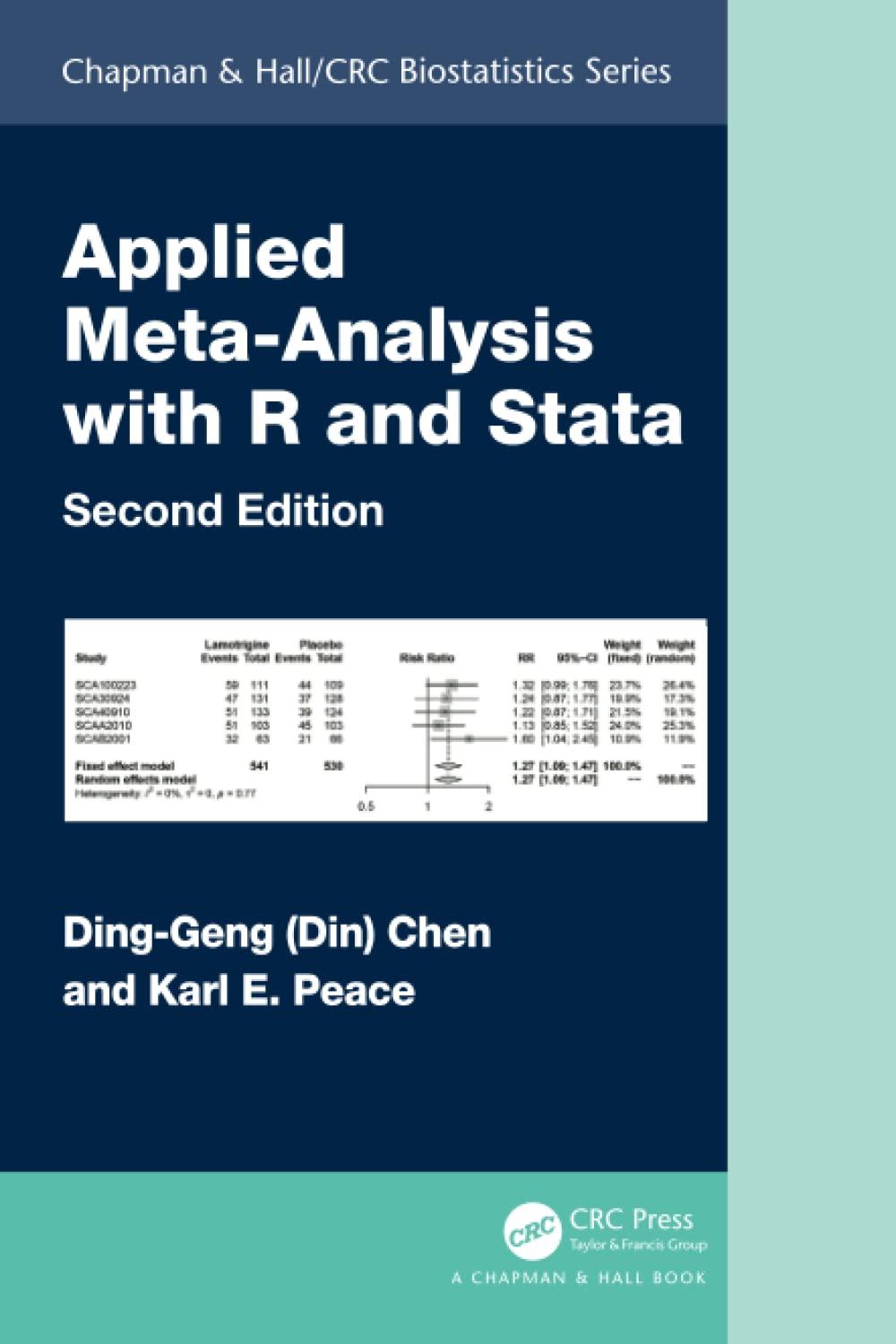 applied meta analysis with r and stata 2nd edition ding geng chen, karl e. peace 0367709341, 9780367709341