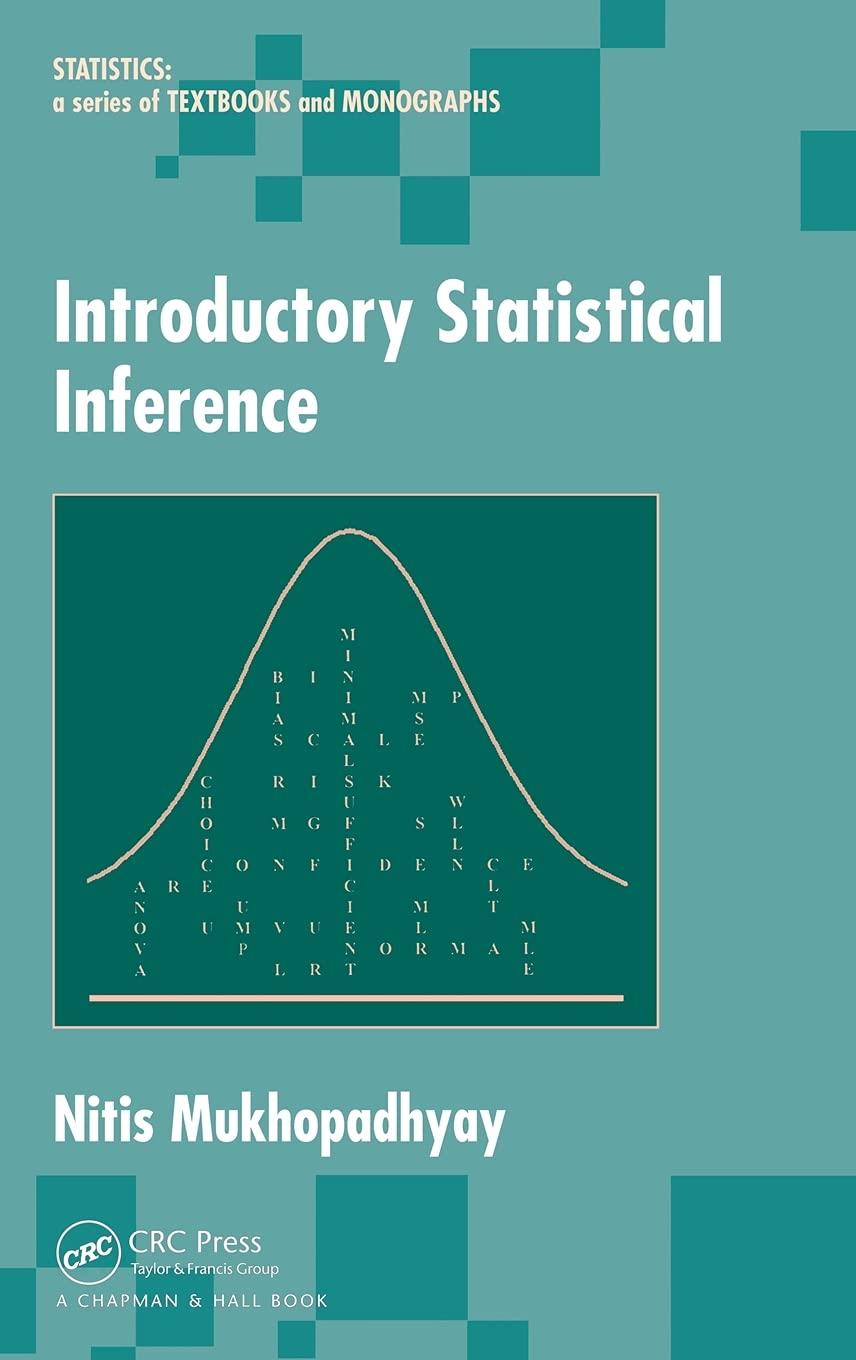 introductory statistical inference 1st edition nitis mukhopadhyay 1574446134, 9781574446135