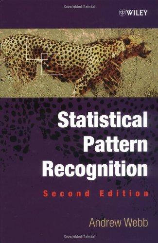 statistical pattern recognition 2nd edition andrew r. webb 0470845139, 9780470845134