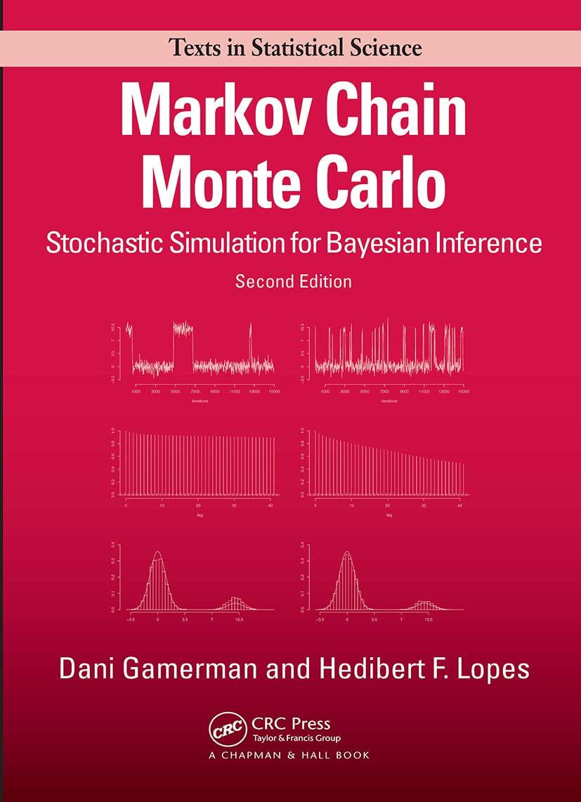 markov chain monte carlo stochastic simulation for bayesian inference 2nd edition dani gamerman, hedibert f.