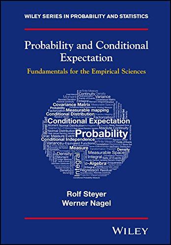 probability and conditional expectation fundamentals for the empirical sciences 1st edition werner nagel,