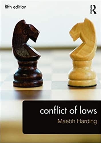 conflict of laws 5th edition maebh harding 0415695066, 978-0415695060