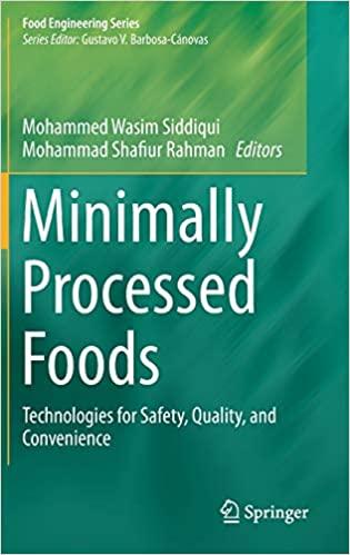 minimally processed foods technologies for safety quality and convenience 1st edition mohammed wasim