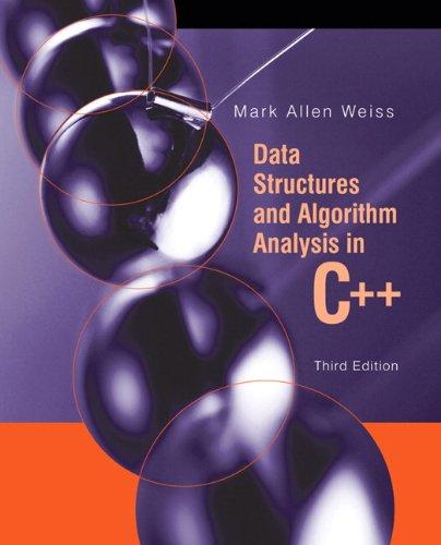 data structures and algorithm analysis in c++ 3rd edition mark allen weiss 032144146x, 9780321441461