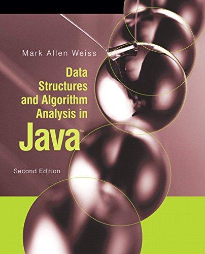 data structures and algorithm analysis in java 2nd edition mark a. weiss 0321370139, 9780321370136