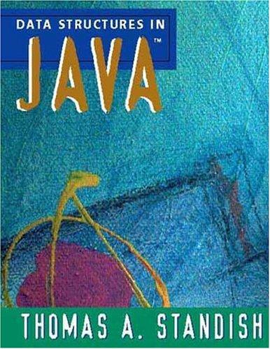 data structures in java 1st edition thomas a. standish 0201591189, 9780201305647