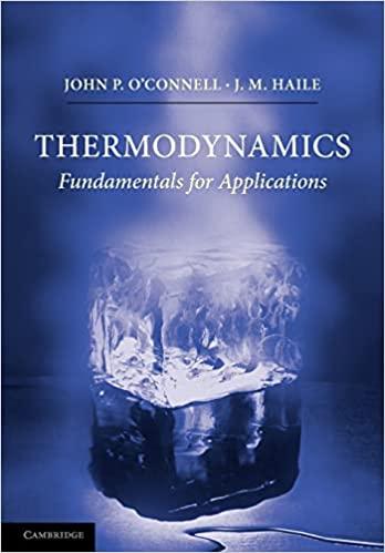 thermodynamics fundamentals for applications 1st edition j. p. o'connell, j. m. haile 0521582067,