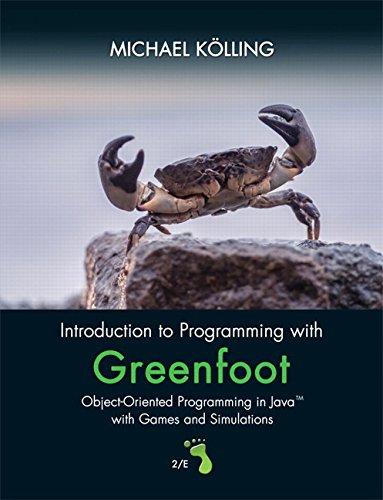 introduction to programming with greenfoot object oriented programming in java with games and simulations 2nd