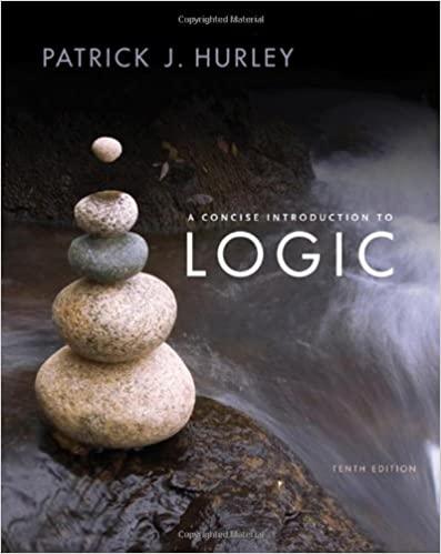 a concise introduction to logic 10th edition patrick j. hurley 0495503835, 978-0495503835