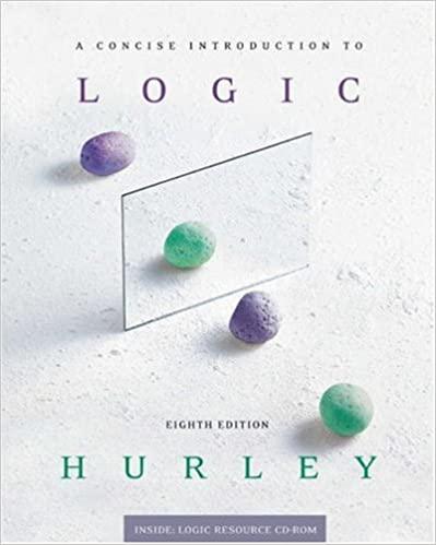 a concise introduction to logic 8th edition patrick j. hurley 0534584829, 978-0534584825