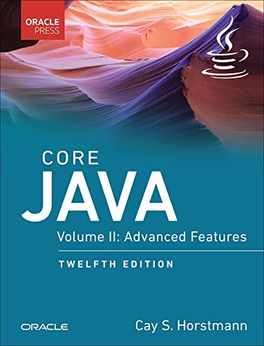 core java advanced features volume 2 12th edition cay horstmann 0137871074, 9780137871070