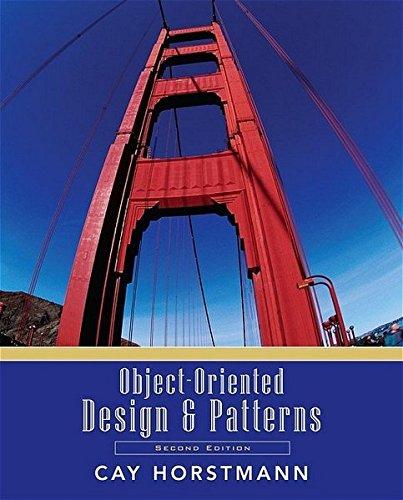 object oriented design and patterns 2nd edition cay s. horstmann 0471744875, 9780471744870