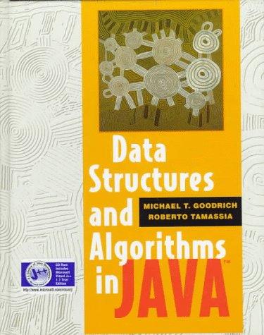 data structures and algorithms in java 1st edition michael t. goodrich, roberto tamassia 0471193089,