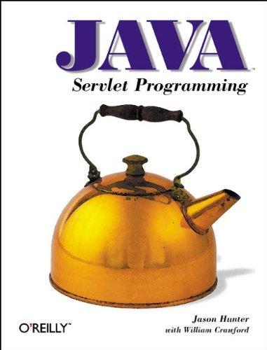 java servlet programming 1st edition jason hunter 156592391x, 9781565923911