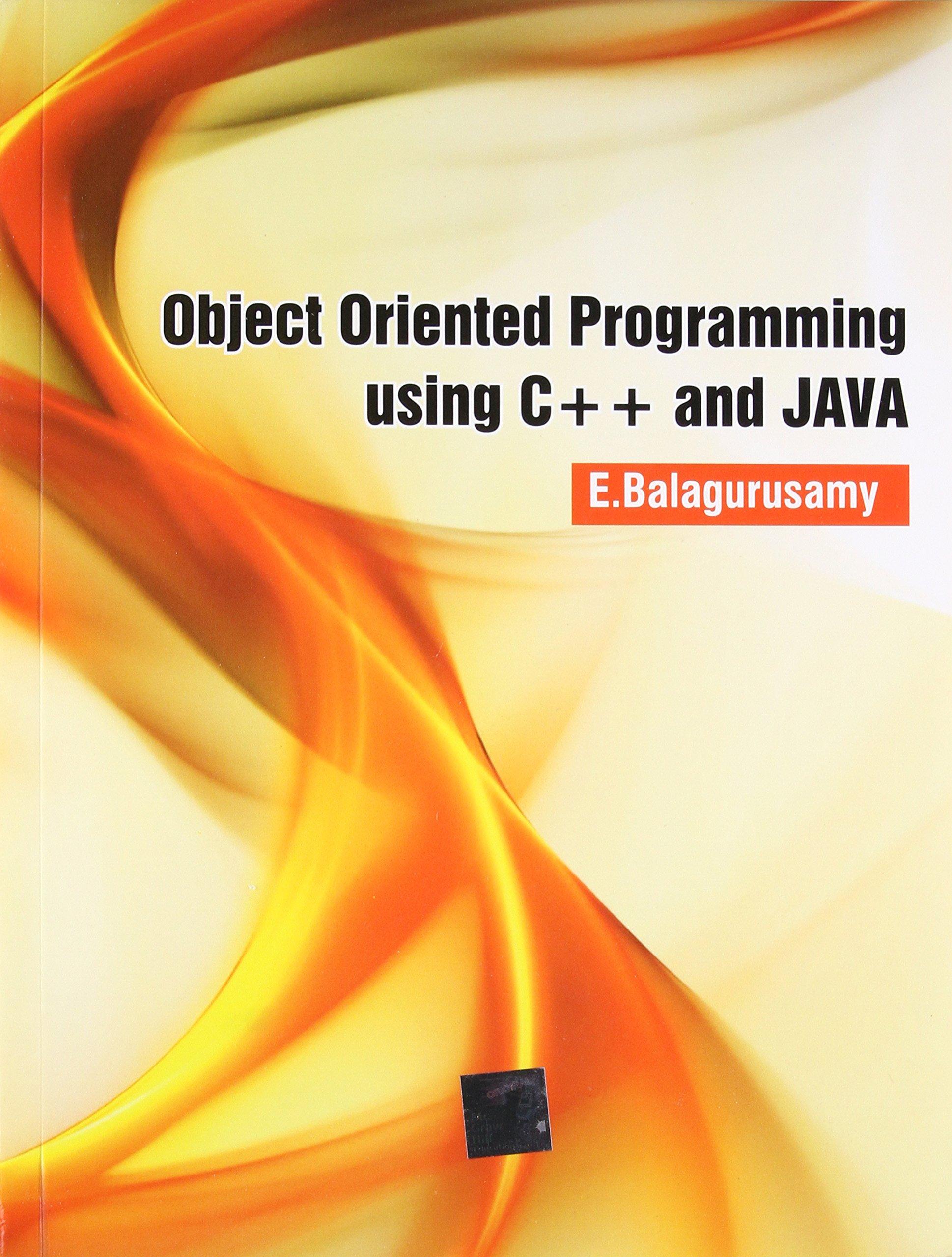 object oriented programming using c++ and java 1st edition e. balagurusamy 1259006492, 9781259006494