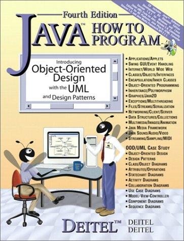 java how to program 4th edition harvey m. deitel, paul j. deitel 0130341517, 9780130341518