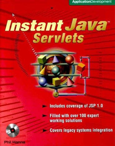 instant java servlets 1st edition phil hanna 0072124253, 9780072124255