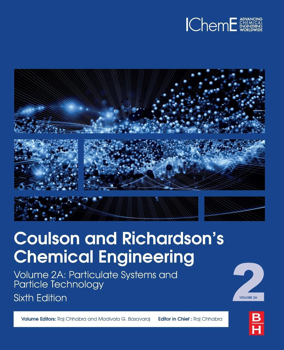 coulson and richardsons chemical engineering volume 2a particulate systems and particle technology 6th