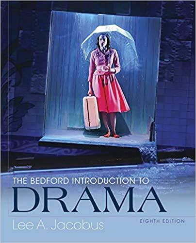 the bedford introduction to drama 8th edition lee a. jacobus 131905479x, 978-1319054793