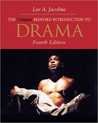 the compact bedford introduction to drama 4th edition lee a. jacobus 0312255950, 978-0312255954