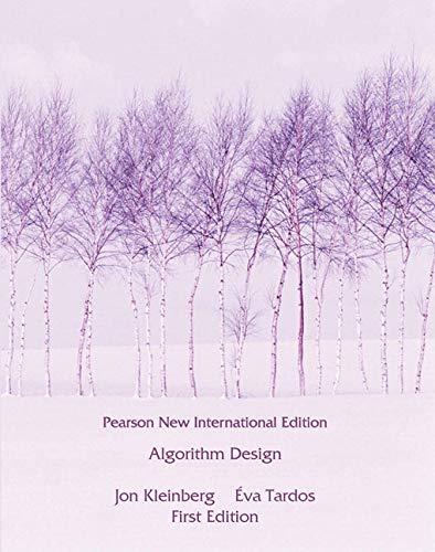 algorithm design 1st international edition jon kleinberg, eva tardos 1292023945, 9781292023946