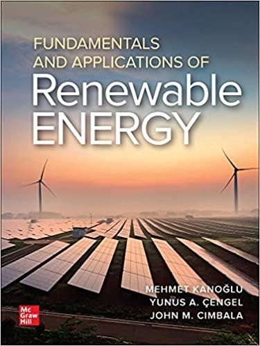fundamentals and applications of renewable energy 1st edition mehmet kanoglu, yunus cengel, john cimbala