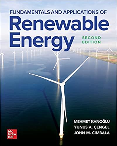 fundamentals and applications of renewable energy 2nd edition mehmet kanoglu, yunus cengel, john cimbala