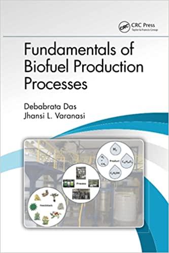 fundamentals of biofuel production processes 1st edition debabrata das, jhansi l. varanasi 0367779943,