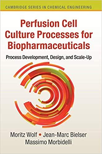 perfusion cell culture processes for biopharmaceuticals 1st edition moritz wolf, jean-marc bielser, massimo
