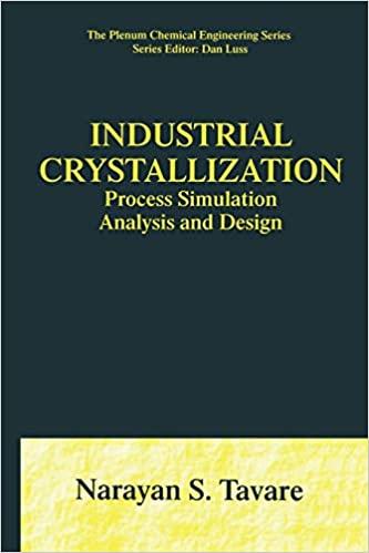 industrial crystallization process simulation analysis and design 1st edition narayan s. tavare 148990235x,