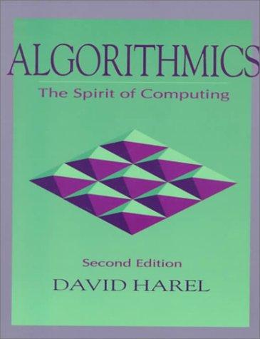 algorithmics the spirit of computing 2nd edition david harel 0201504014, 9780201504019