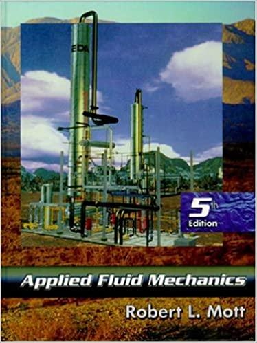 applied fluid mechanics 5th edition robert l. mott 0130231207, 978-0130231208