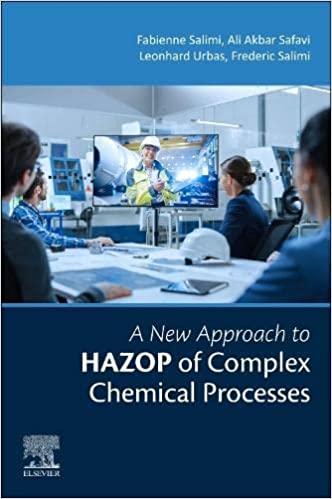 a new approach to hazop of complex chemical processes 1st edition fabienne-fariba salimi, ali akbar safavi,