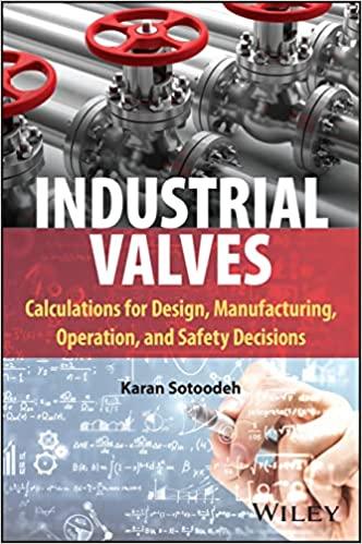 industrial valves calculations for design manufacturing operation and safety decisions 1st edition karan