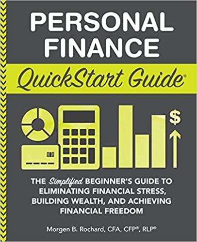 personal finance quickstart guide 1st edition morgen rochard 1945051019, 978-1945051012