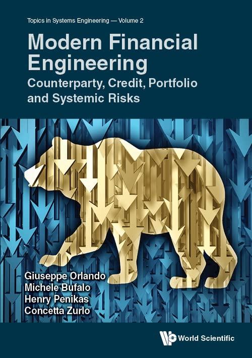 modern financial engineering counterparty credit portfolio and systemic risks volume 2 1st edition giuseppe